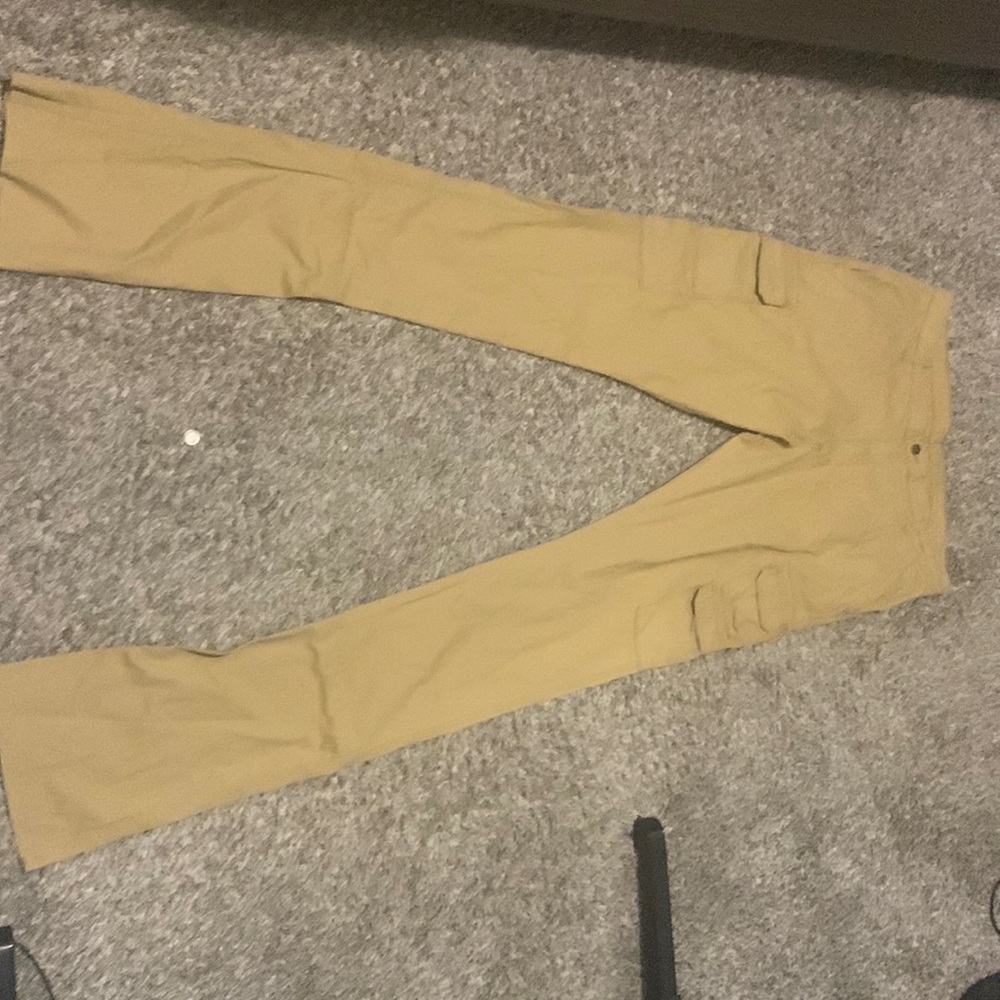 Stacked cargo pants